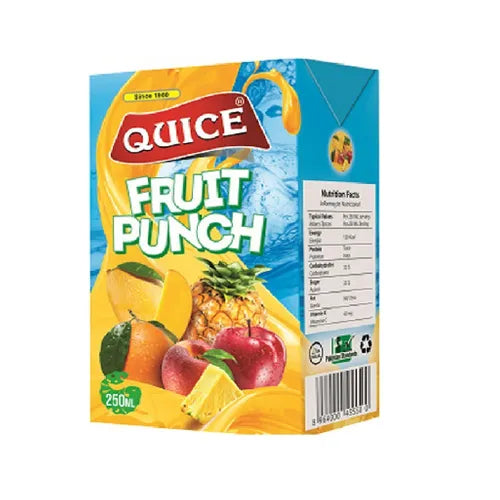 QUICE 果汁宾治利乐包 250毫升 x 36