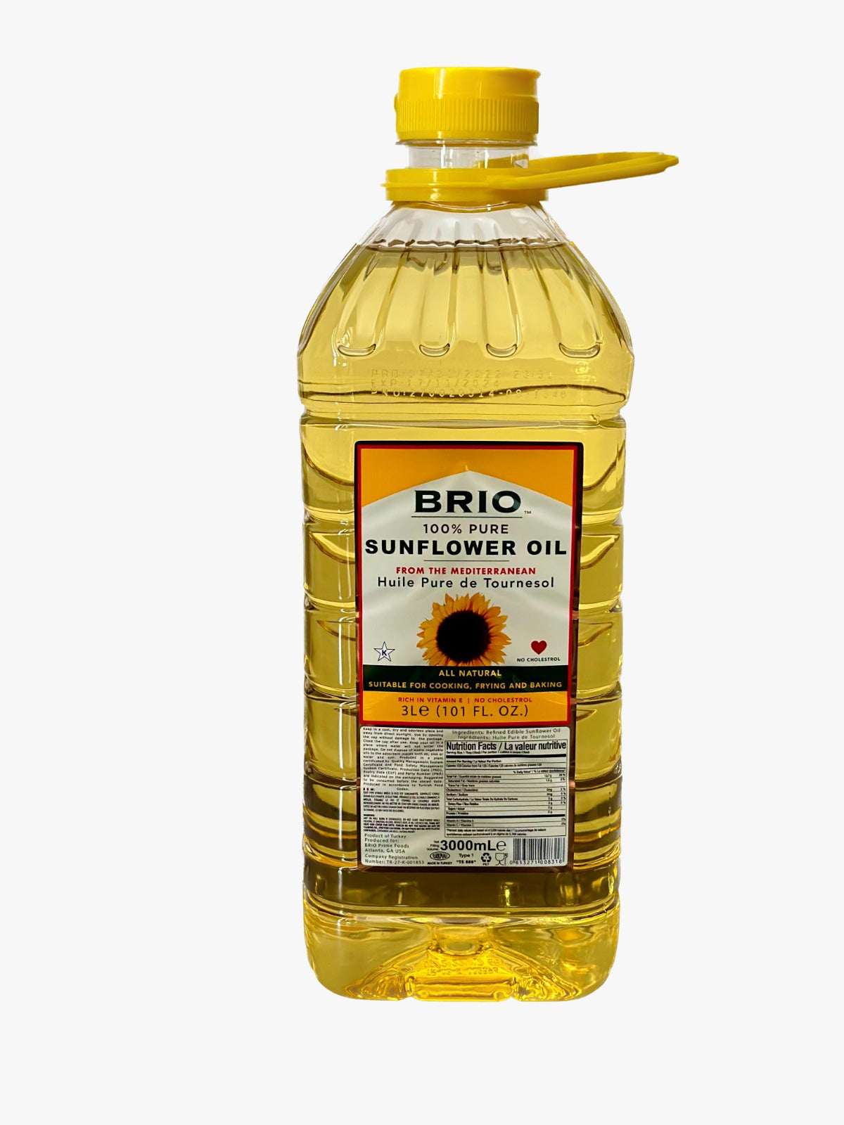 BRIO葵花籽油 3升
