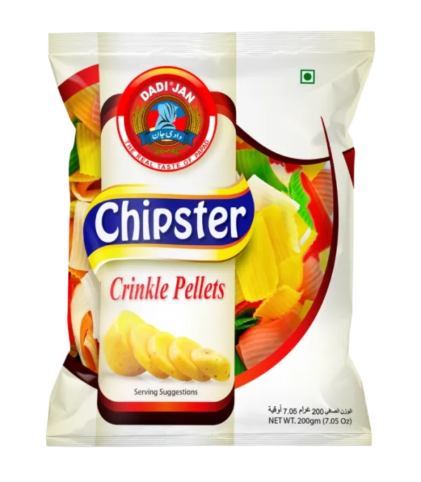 DADI JAN  CHIPSTER CRACKER CRINKLE  200g