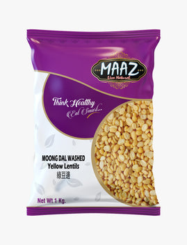 MAAZ MOONG WASH YELLOW 1 Kg