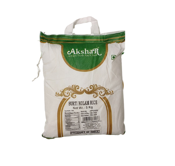 AKSHAR SURTI KOLAM RICE  5 Kg