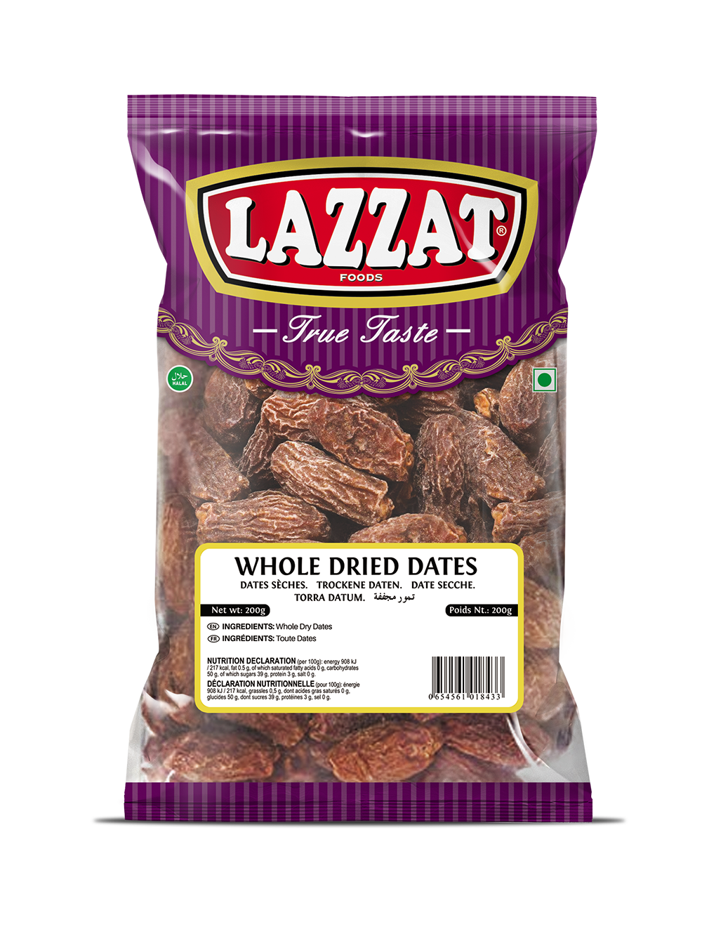 LAZZAT - 椰棗乾 - 200g