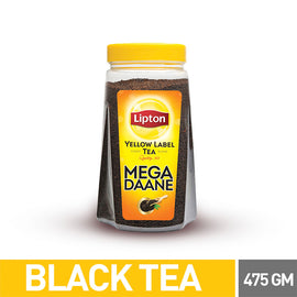 LIPTON - YELLOW LABEL BLACK TEA (MEGA DAANE) - 475g JAR