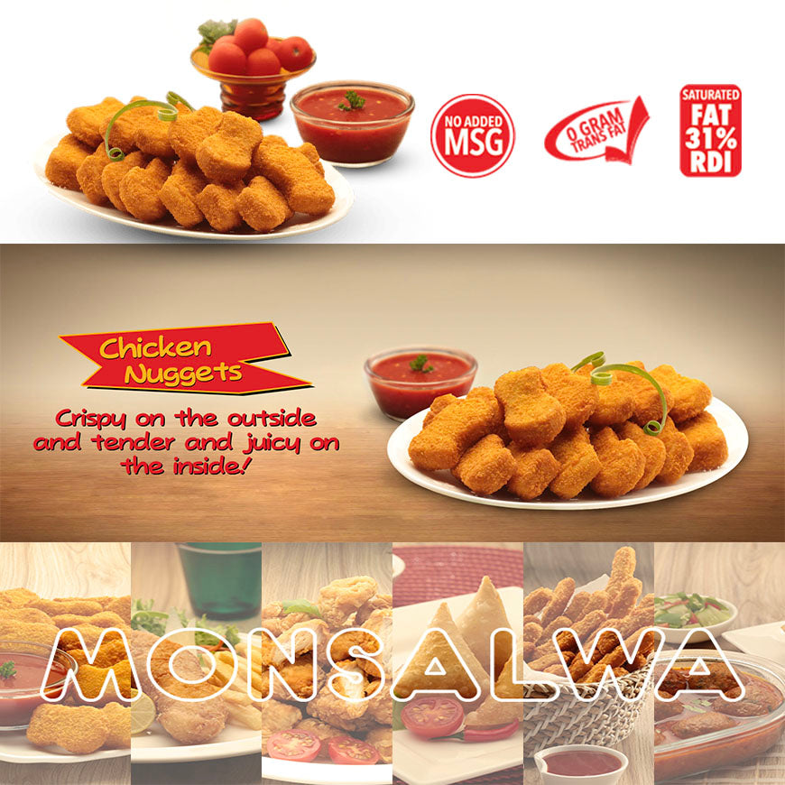 MONSALWA - 鸡块 - 900克
