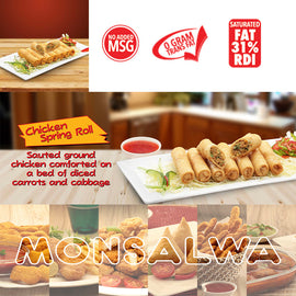 MONSALWA - CHICKEN SPRING ROLL - 20 PCS