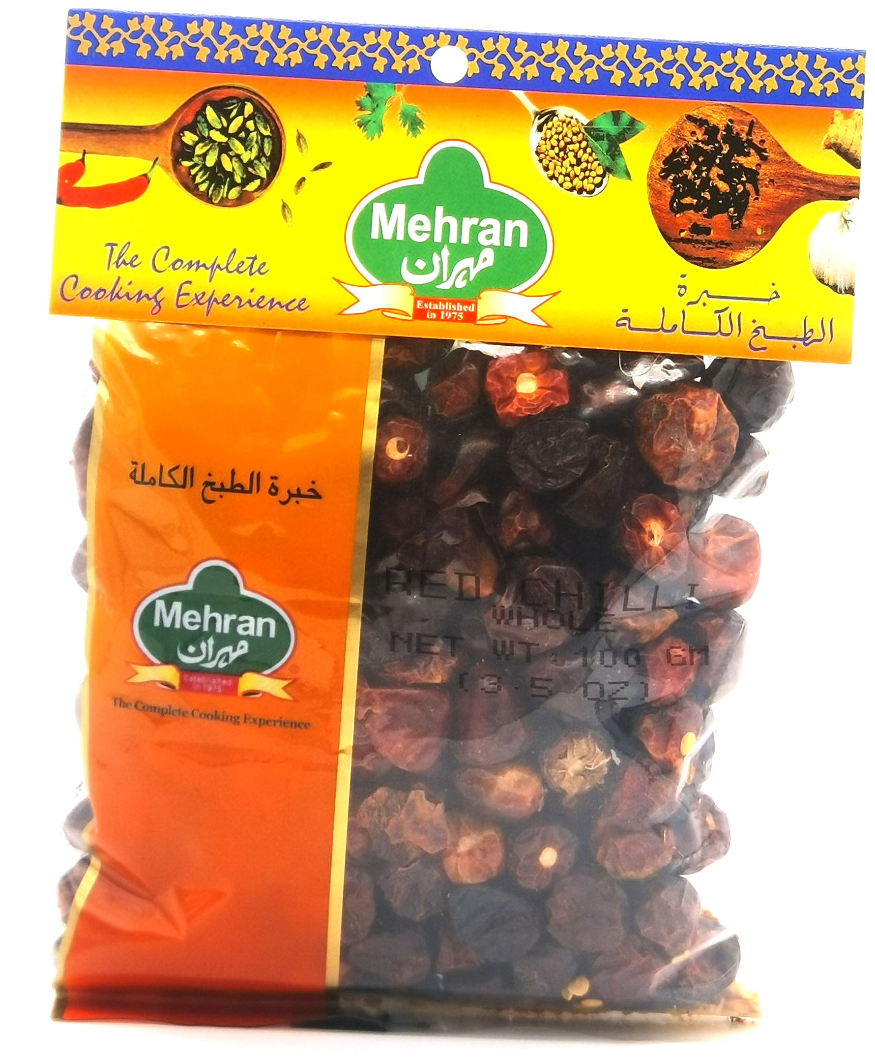 MEHRAN - 整颗圆红辣椒 - 100克