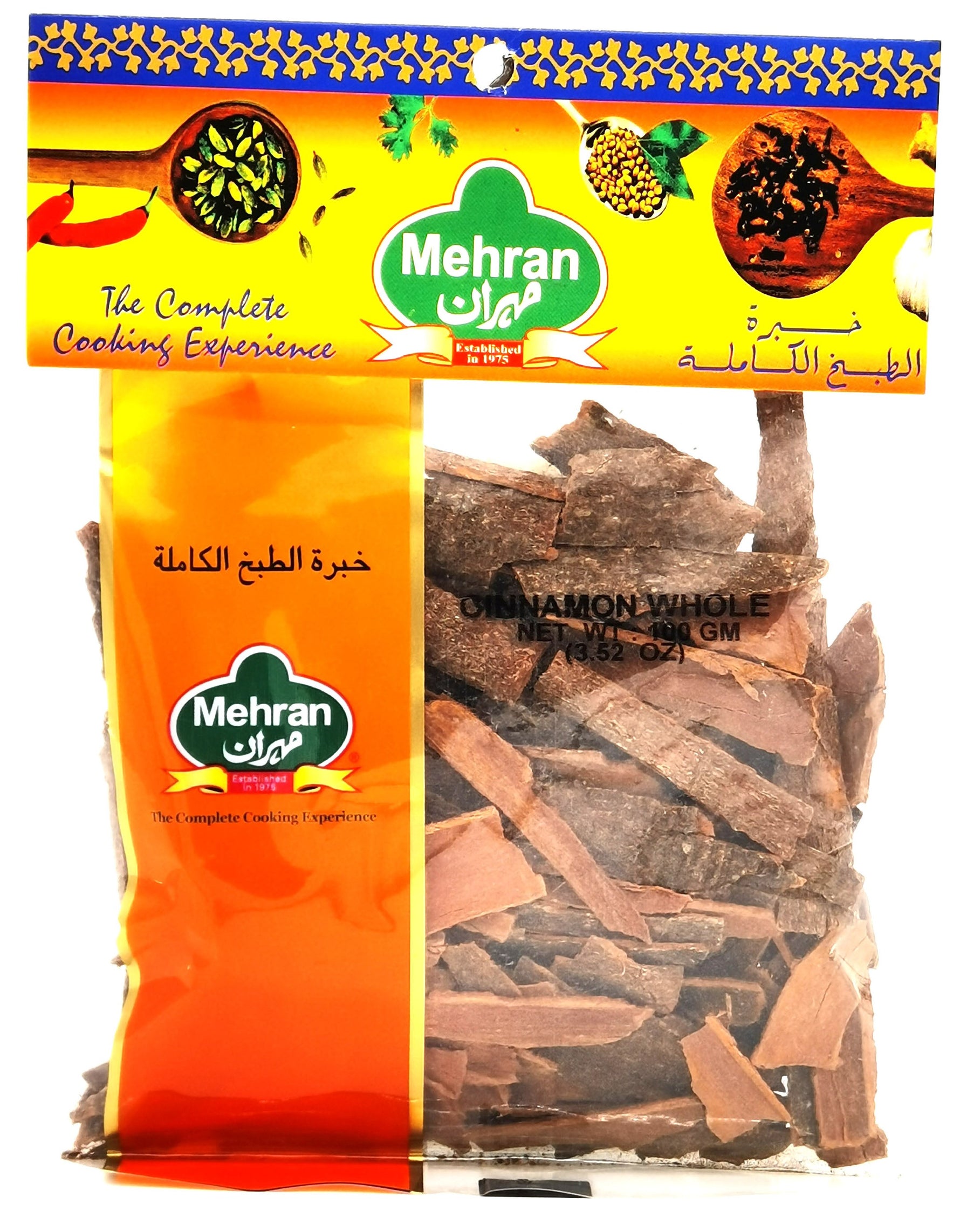 MEHRAN - 肉桂棒 (整枝) - 100克