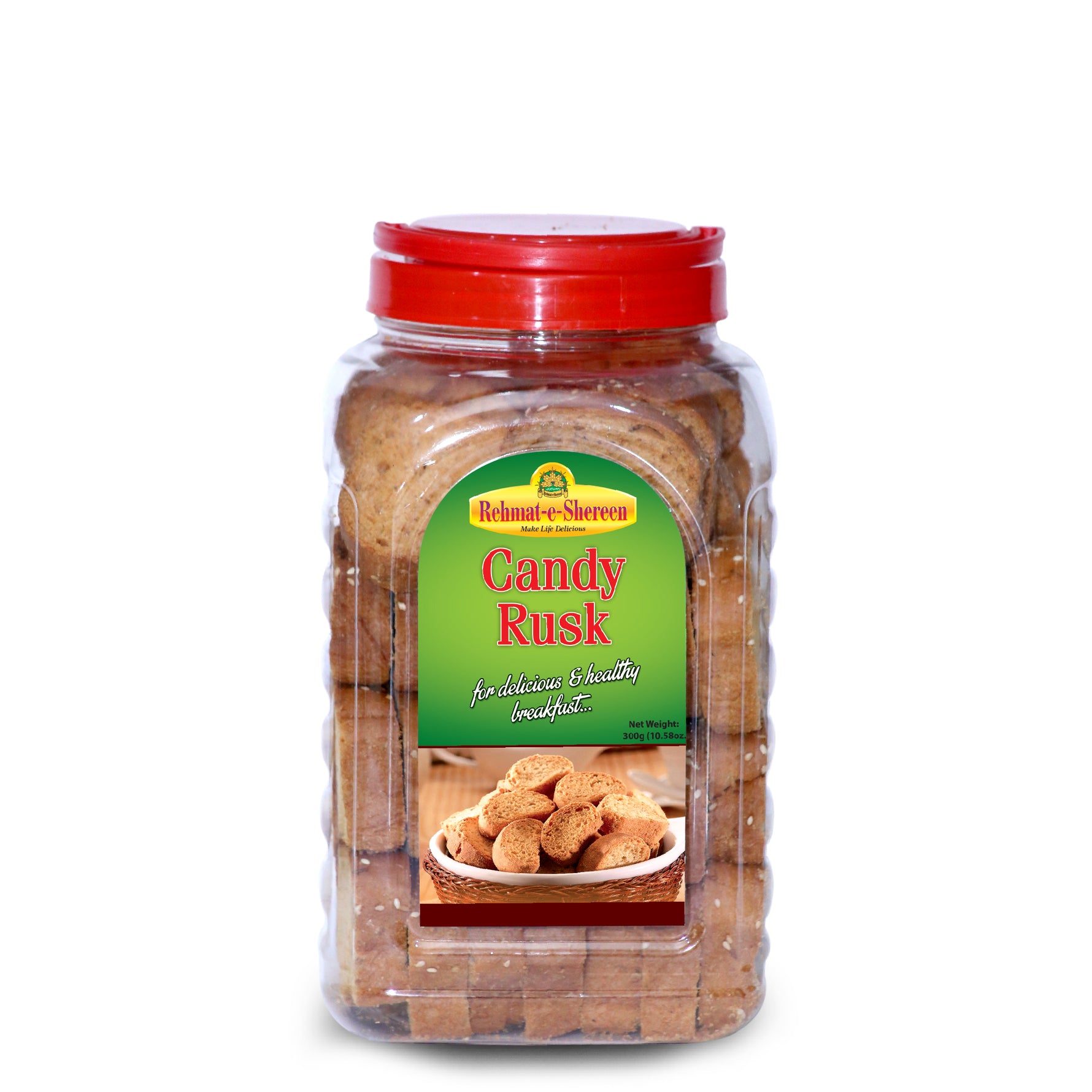 REHMAT-E-SHEREEN - 糖果脆饼 - 300克罐装