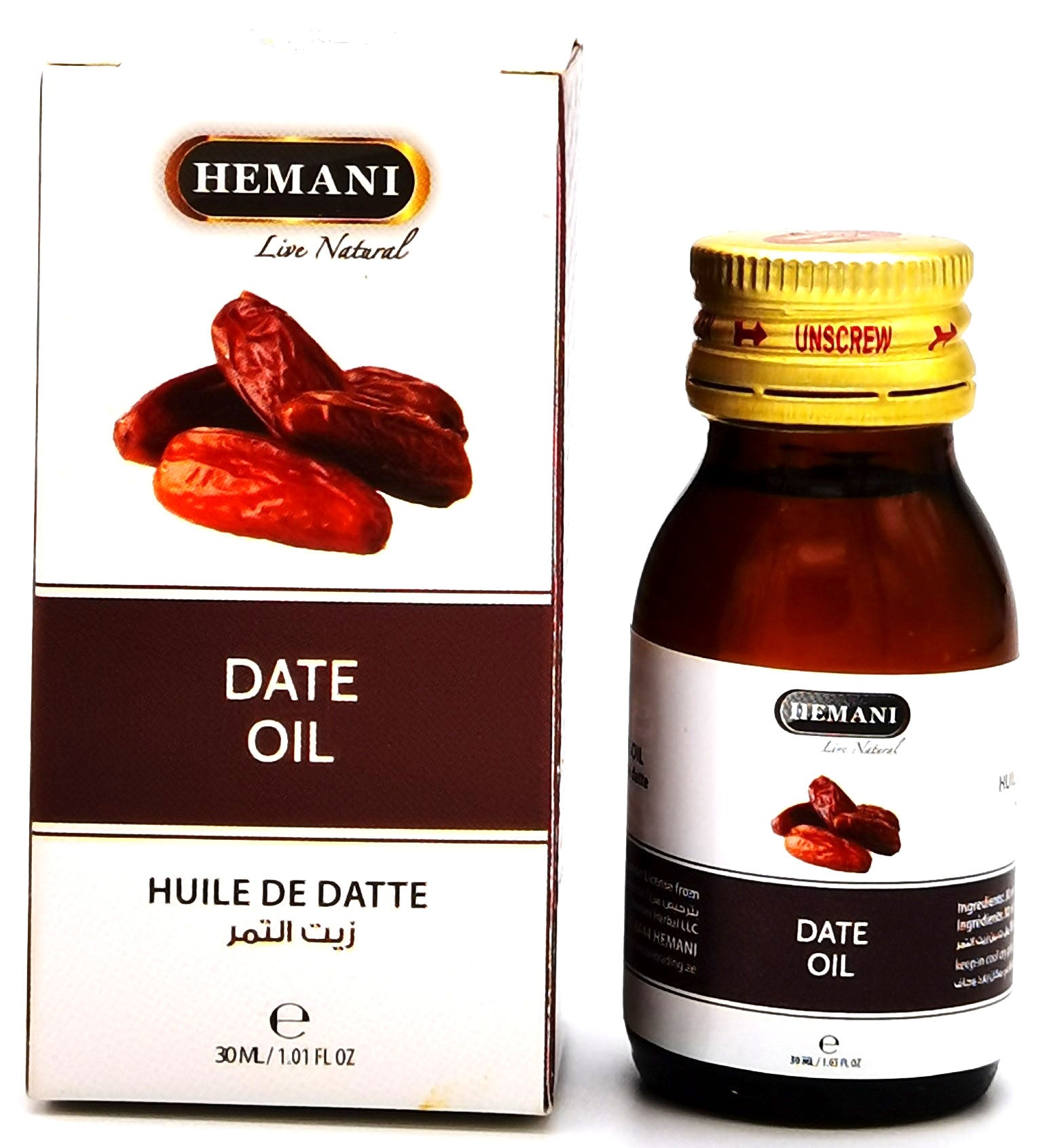 HEMANI - 枣油 - 30 毫升