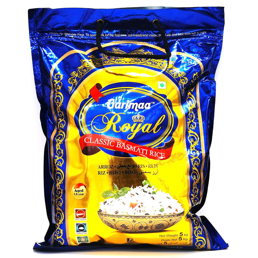 GARIMAA ROYAL - 经典巴斯马蒂香米 - 5 公斤