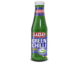LAZZAT - GREEN CHILLI SAUCE - 330g