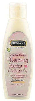 HEMANI - ADVANCE HERBAL WHITENING LOTION - 100 ml