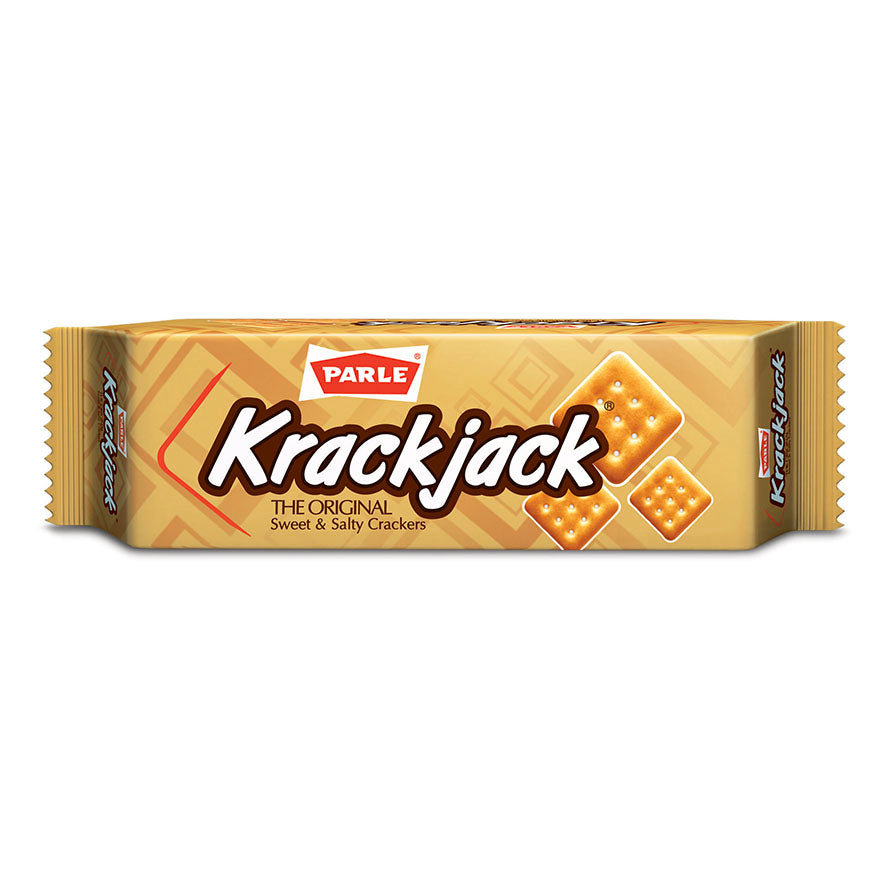 PARLE - KRACK JACK "甜咸薄脆饼干" - 60克