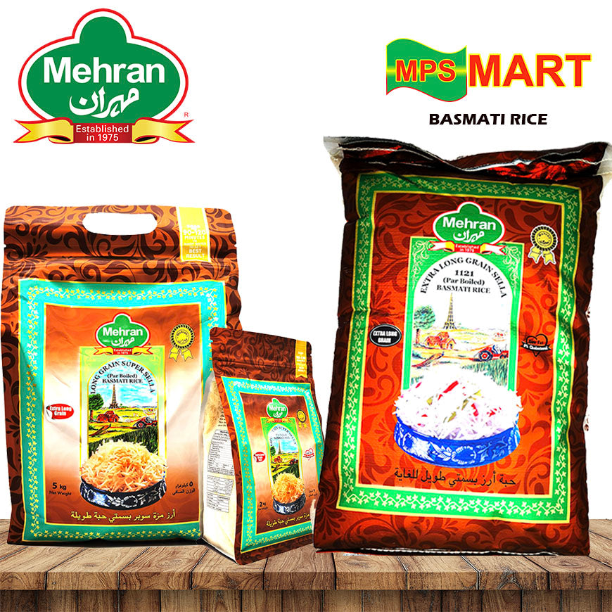 MEHRAN - 長粒超級細長（半熟）印度香米