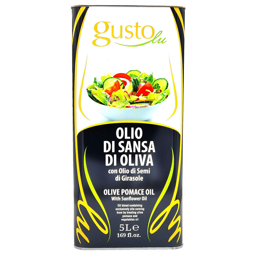 GUSTOlu - 橄欖果渣油與葵花籽油（混合） - 5 公升