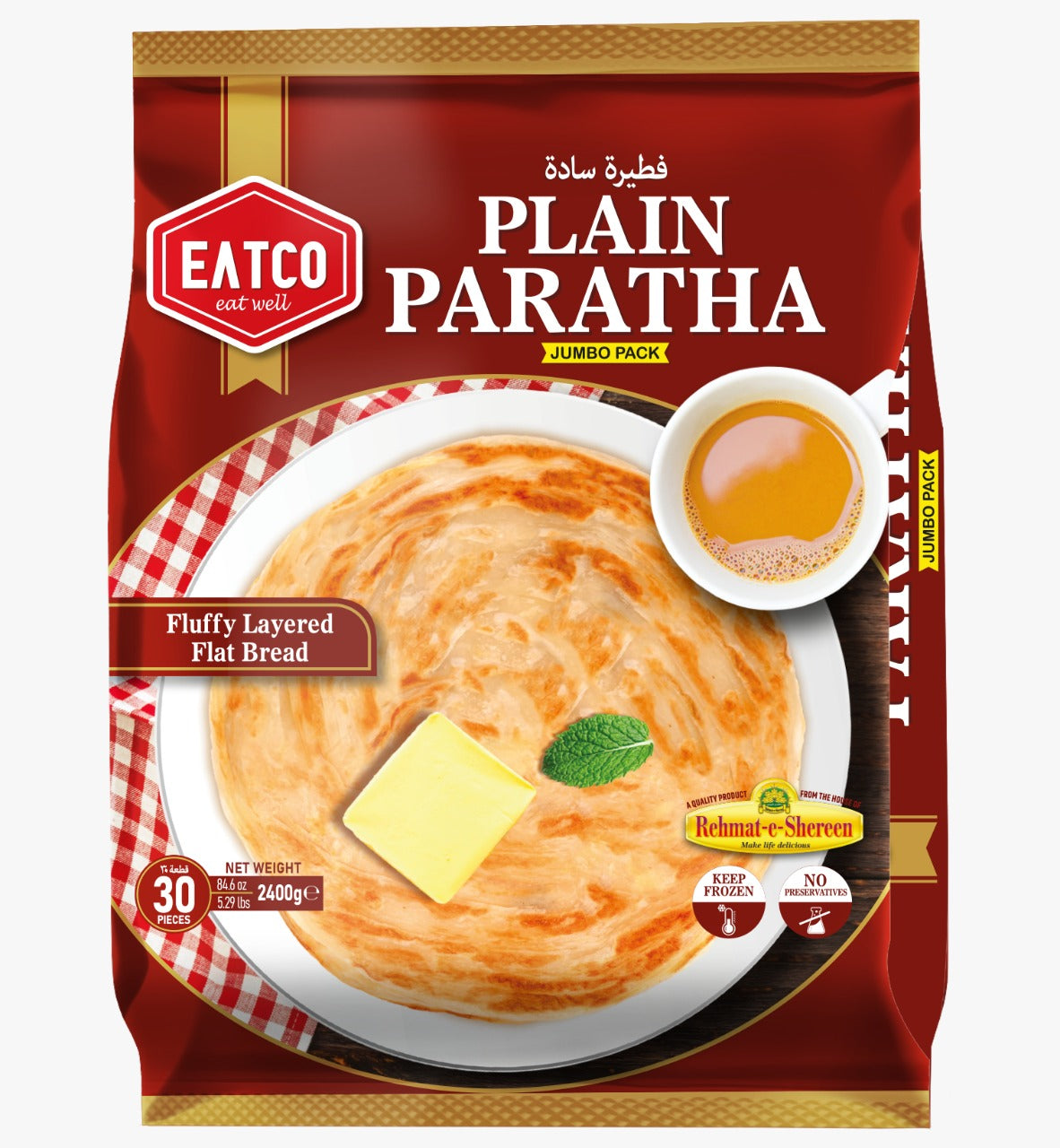 EATCO - 原味薄饼超值装 - 30片