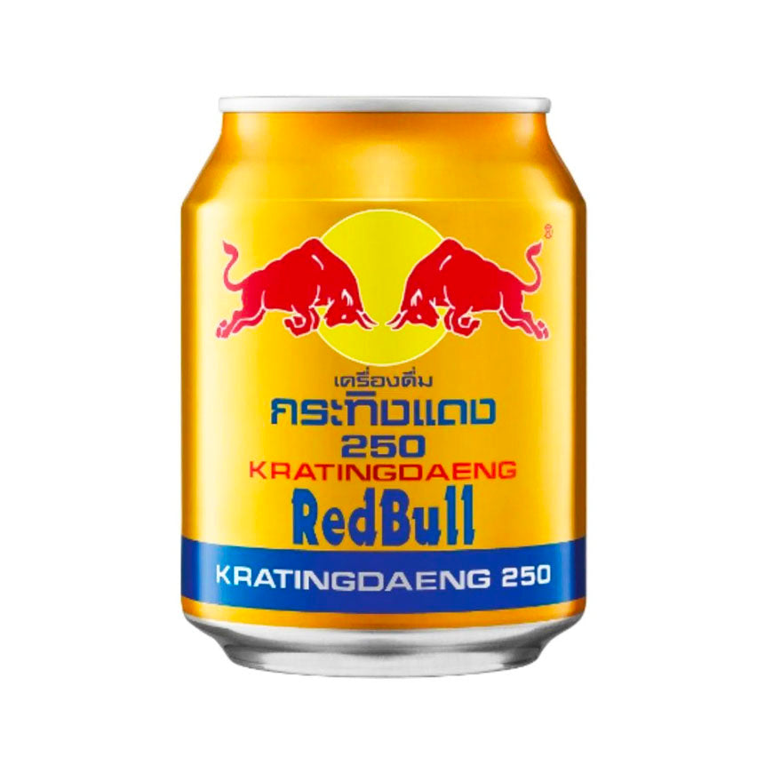 KRATINGDAENG 红牛能量饮料“黄罐” - 250 毫升 x 24
