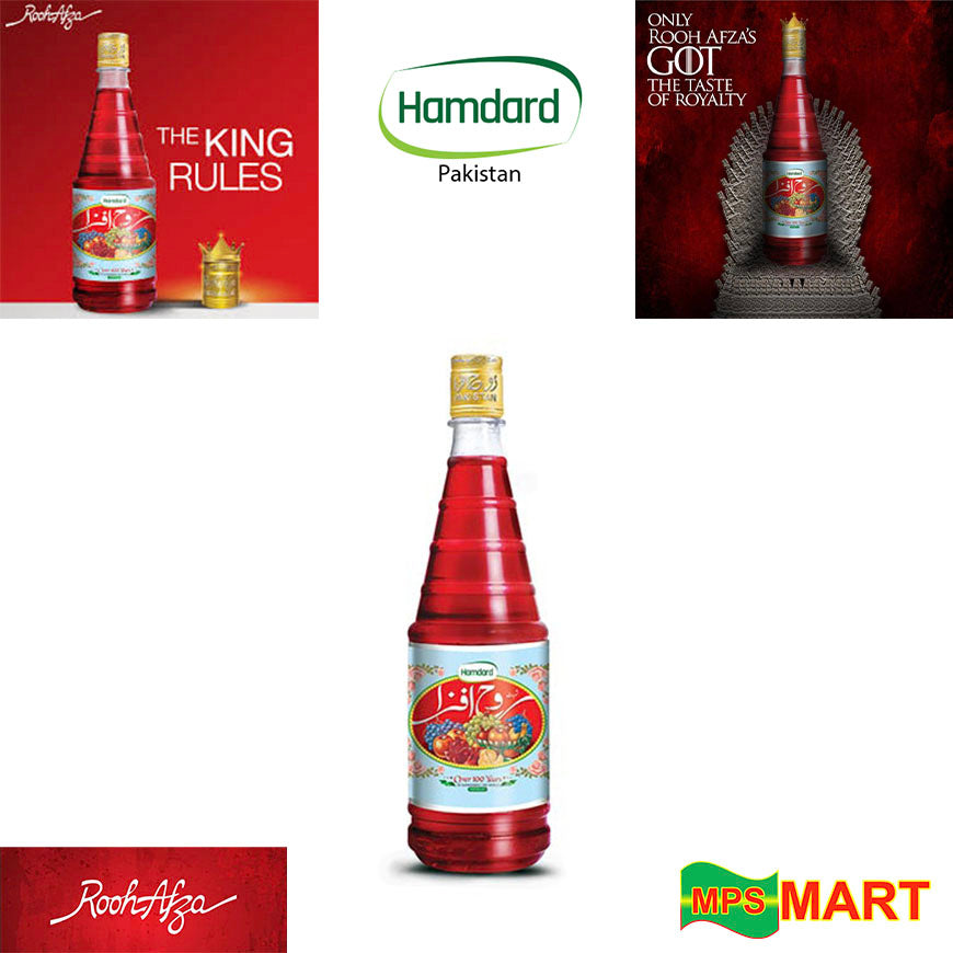 HAMDARD - ROOH AFZA 糖浆 - 800毫升