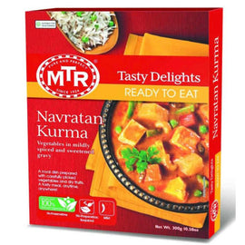 MTR - NAVRATAN KURMA (VEGETABLES IN MILDLY SPICED AND SWEETENED GRAVY) - 300g