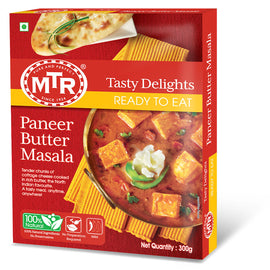 MTR - PANEER BUTTER MASALA  (COTTAGE CHEESE WITH TOMATO & BUTTER GRAVY) - 300g