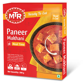 MTR - PANEER MAKHANI (COTTAGE CHEESE IN SPICED TOMATO PUREE) - 300g