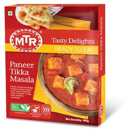 MTR - PANEER TIKKA MASALA (SPICY ONION GRAVY WITH COTTAGE CHEESE) - 300g