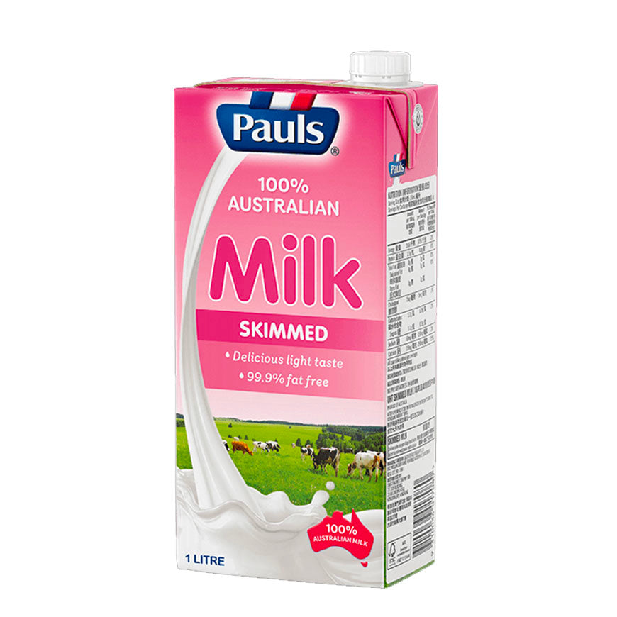 PAULS - 低脂保久乳 - 1 公升 x 12