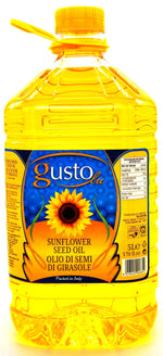 GUSTOlu - 葵花籽油 - 5 公升