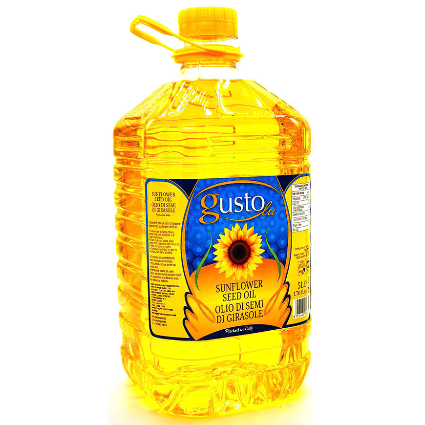 GUSTOlu - 葵花籽油 - 5 公升