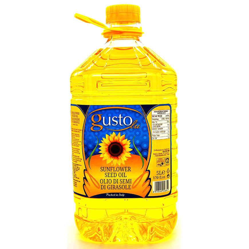 GUSTOlu - 葵花籽油 - 5公升x2