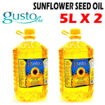 GUSTOlu - 葵花籽油 - 5公升x2