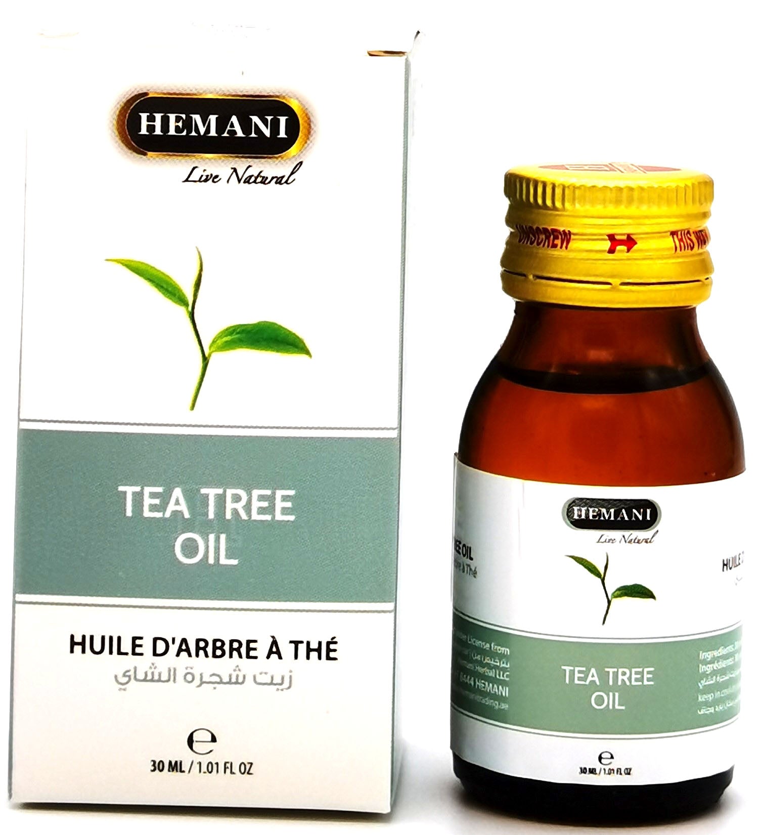 HEMANI - 茶树油 - 30 毫升
