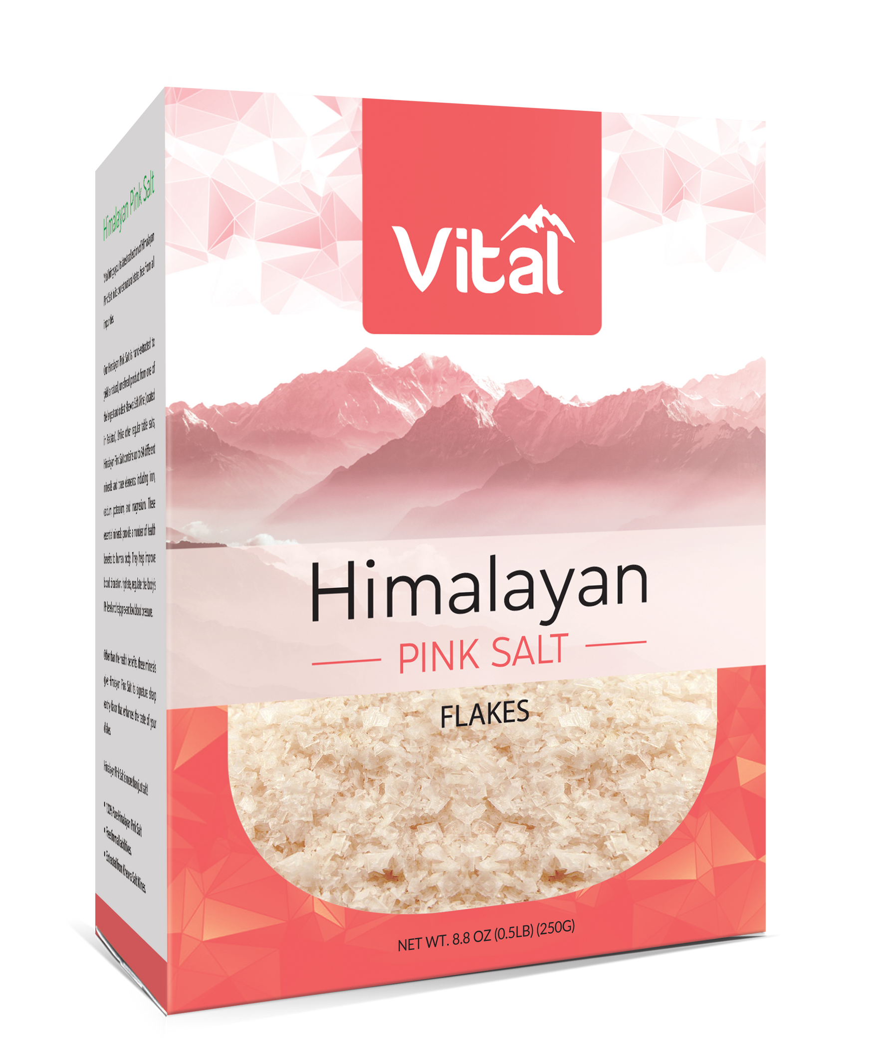 VITAL - HIMALAYAN PINK SALT FLAKES - 250g