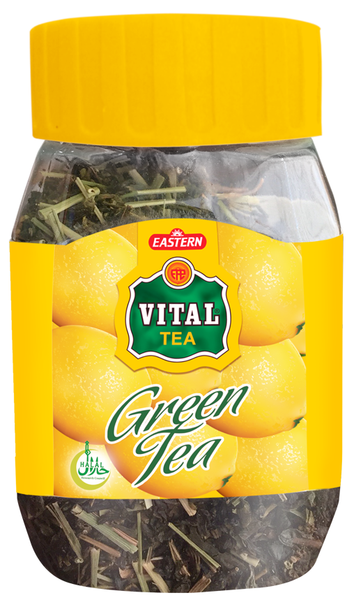 VITAL - LEMON GREEN TEA LEAVES - 100g