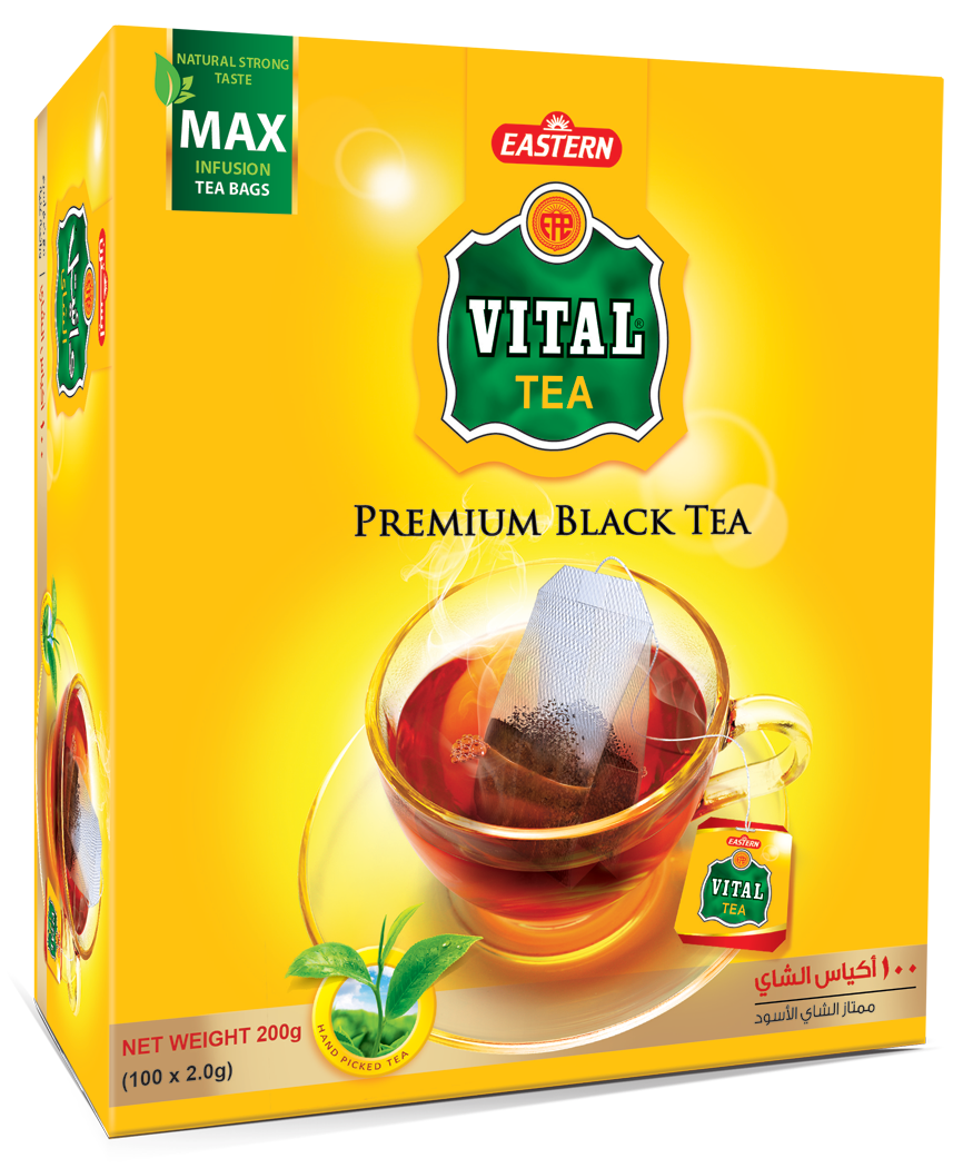 VITAL - PREMIUM BLACK TEA BAGS