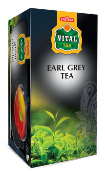 VITAL - EARL GREY TEA BAGS - 25 Tea Bags @2g