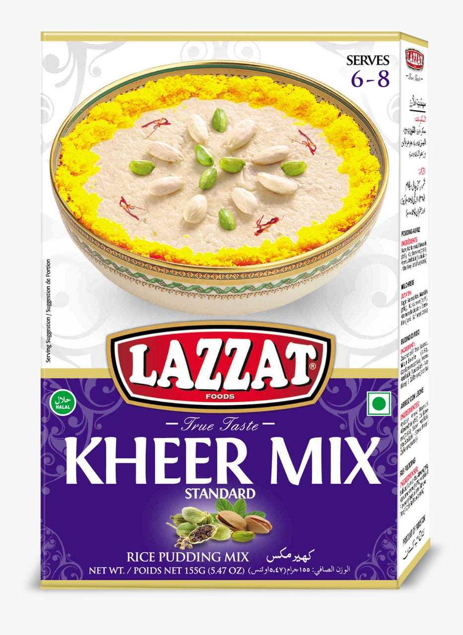 LAZZAT - 印度米布丁混合粉標準裝 - 155克
