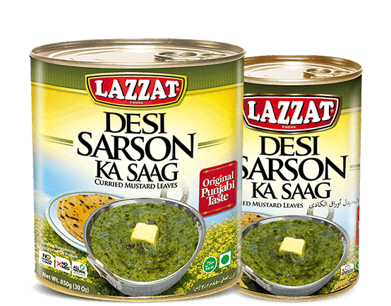 LAZZAT - 芥末葉咖哩 (DESI SARSON KA SAAG) - 425g