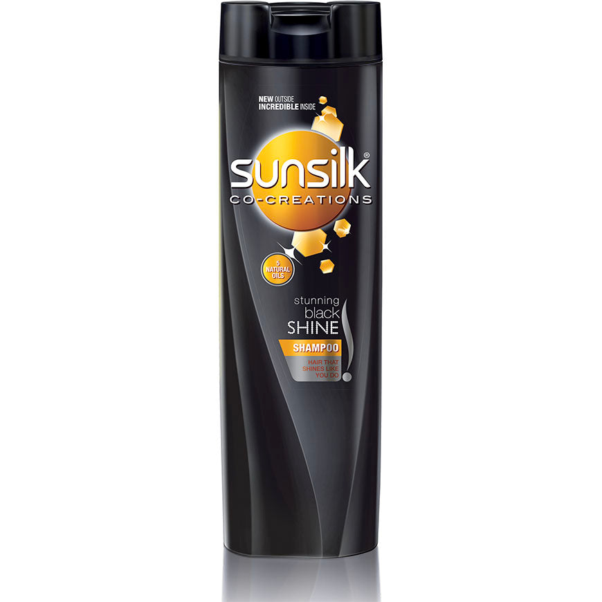 SUNSILK - STUNNING BLACK SHINE SHAMPOO - 185ml – MPS Mart